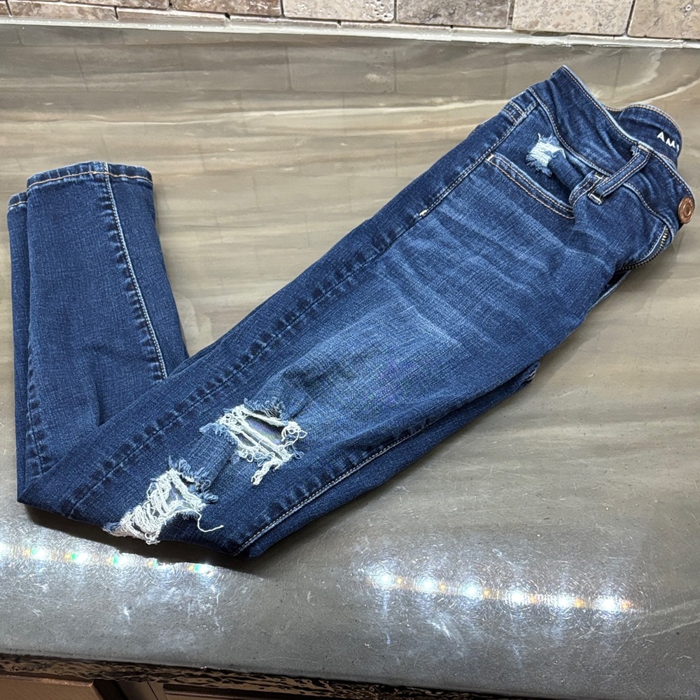American Eagle, Skinny Distressed Jeans